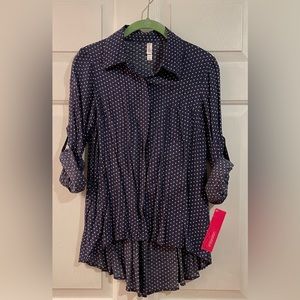 NWT Xhilaration High Low Blouse